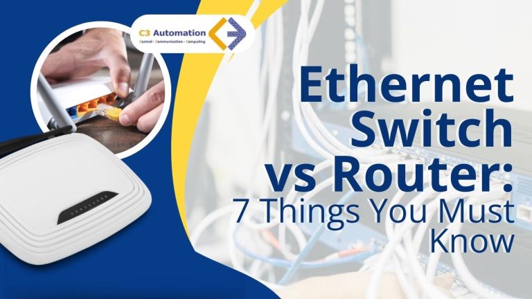 Read more about the article Ethernet switch vs router