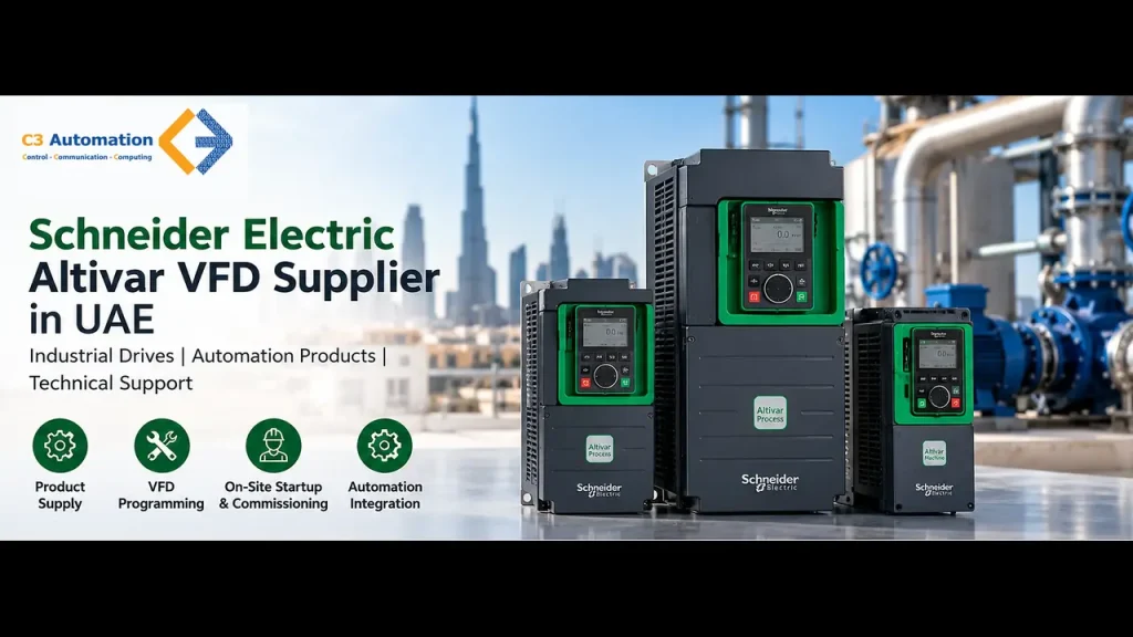 Schneider Electric Altivar VFD Supplier UAE | C3 Automation